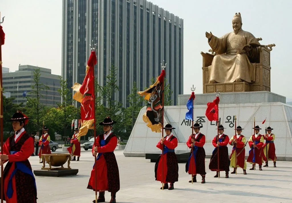 statue of King Sejong the Great